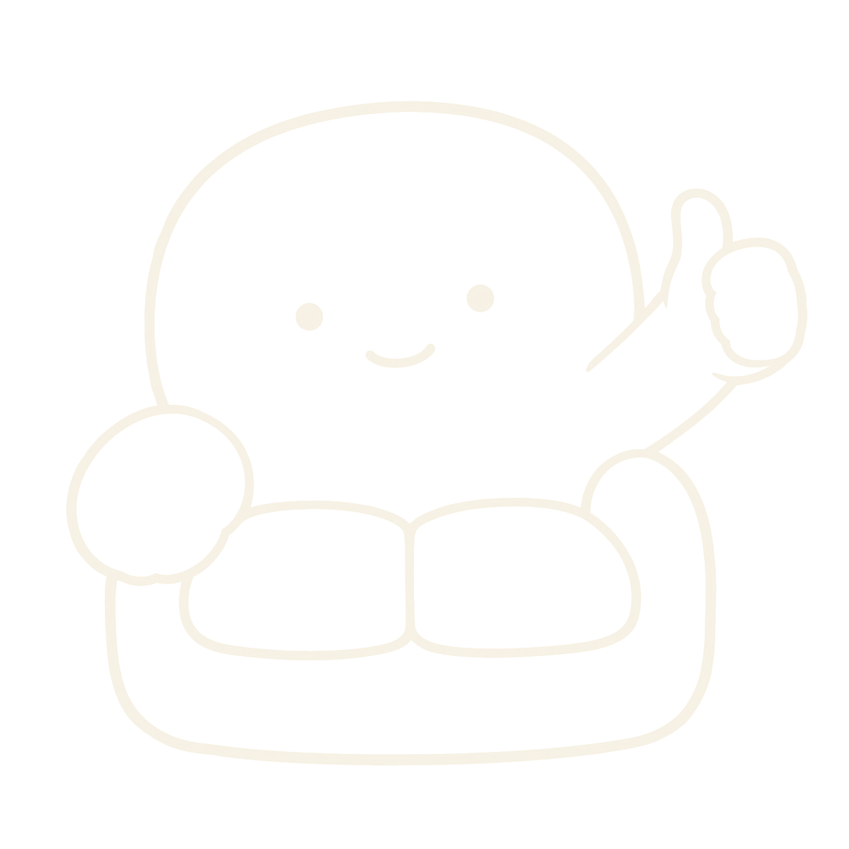 Finito's couch mascot